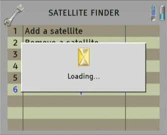 16.3.6. NEW PARAMETERS SATELLITE This option allows upgrading the parameters from one specifi c satellite and overwriting them on the previous data.