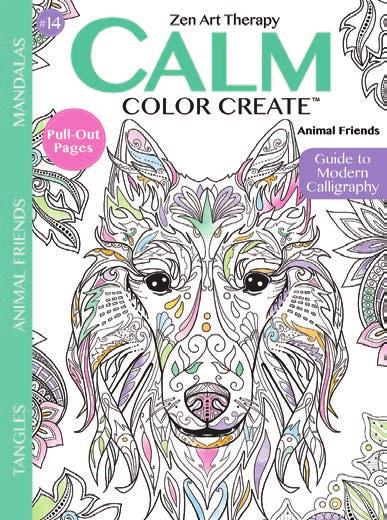 With the increased popularity in sales, Calm Color Create offers unique sponsorship and advertising opportunities. Calm Color Create TM Rate Base: 23,000* Cover Price: $9.