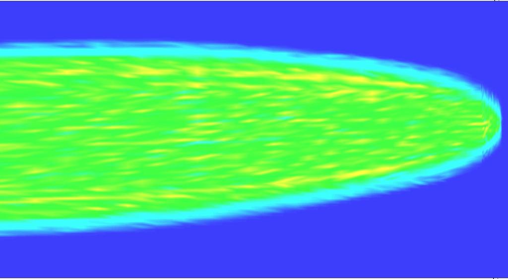 Sensitivity simulation #3 thermal beam Gun stem (cathode + FE) twist w.r.t. anode A-K gap = 46 mm (nominal) Twist = 0.1 (Cathode and FE w.r.t. anode) Bias = -500 V (nominal) Perveance = 129.49 A (-0.