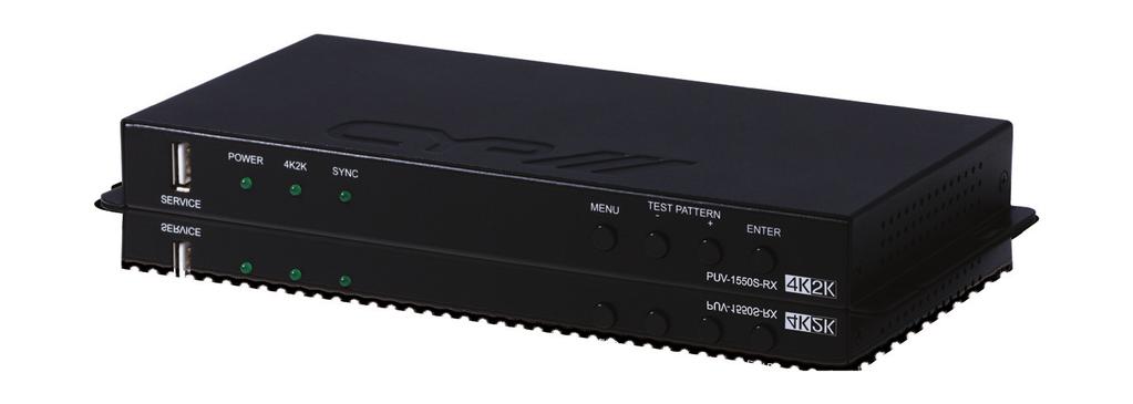 PUV-1550S-RX & TX HDBaseT & 4K Dual HDMI Scaler