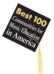 for Music Education recognition program, celebrating the positive impact of music education on schools, students and communities.