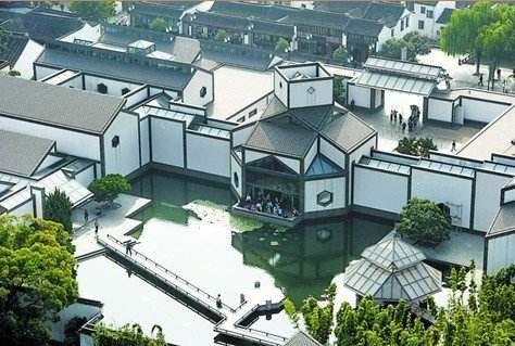 Ruan yisan, a famous scholar from Tongji University, said that the new museum of Suzhou designed by Mr.