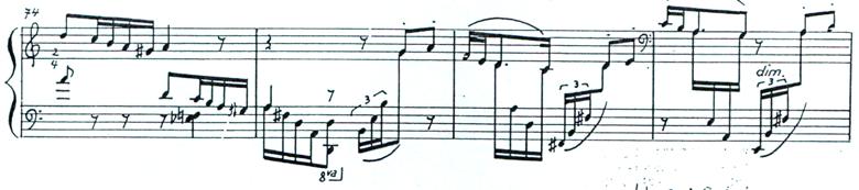 28 Corina IBĂNESCU Fig. 6. Dinu Lipatti Piano Sonatina, p.
