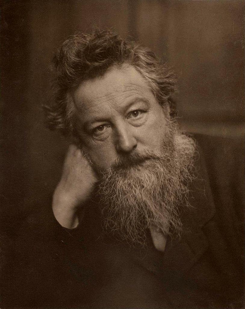 WILLIAM MORRIS 1834-1896 William Morris was an English textile designer, artist, writer, and