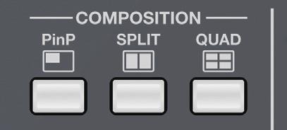 Video Operations Compositing the Video The VR-3EX provides the following four types of video composition.