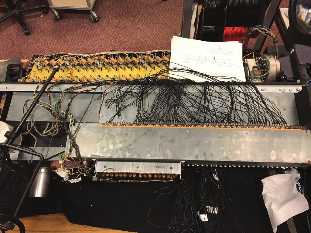 This is achieved by adding breakaways, or connectors, to the cable snakes that connect the manuals and tone