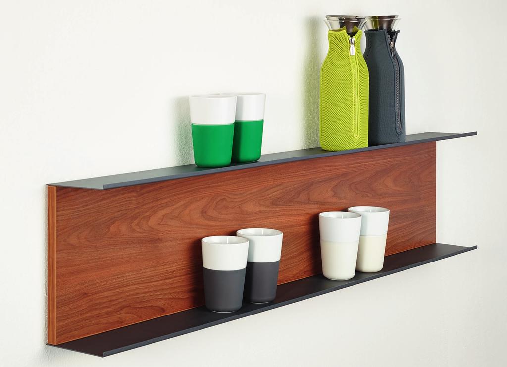 SHELF SET DESIGN YOUR OWN OPEN STORAGE SPACES WITH THE LINERO MOSAIQ SHELF SET YOU CAN PUT A SHELF EXACTLY WHERE YOU NEED IT.