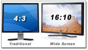 Aspect Ratio The standard analogue television screen ratio today is 1.33:1.