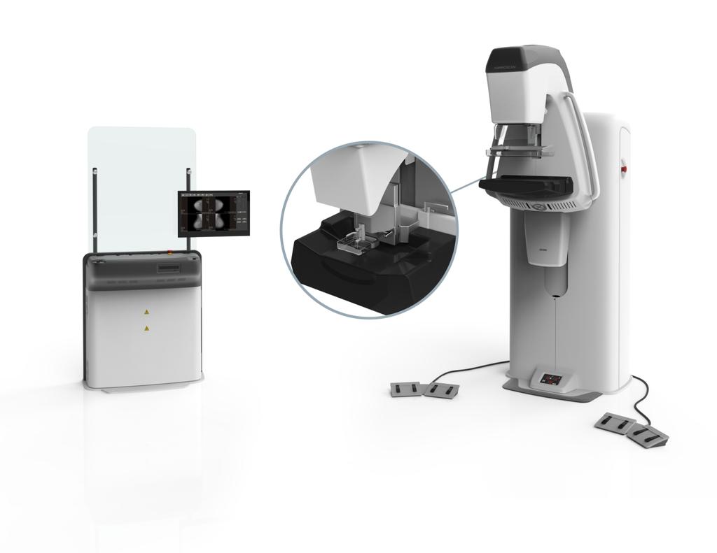 MAMMOGRAPHY MAMMOSCAN FULL FIELD DIGITAL MAMMOGRAPHY SYSTEM Biopsy Attachment џ MAMMOSCAN is a digital scanning technology development taking a special place in ADANI Medical X-ray product line.