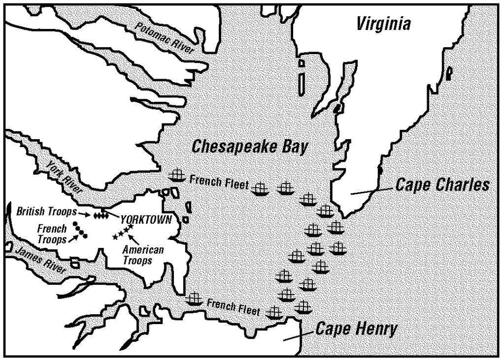 29 Which Patriot's famous words were "I have not yet begun to fight"? 30 What was the Hessians main goal for winning the war? 31 What is an appropriate title for this map? A. The Battle at the Cape C.