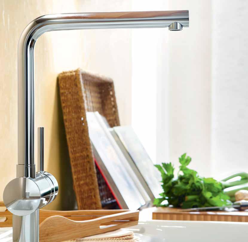 MINTA Our most popular tapware range combines a distinctively minimal