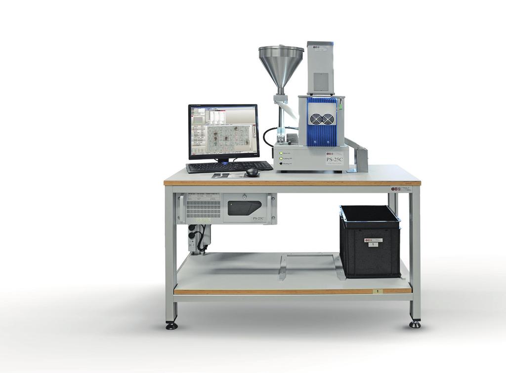 PELLET SCAN PS25C The PS25C inspection system is used to analyse transparent and opaque pellets.