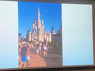 Continued from page 1 First, Kevin shared his pictures of Disney World and Epcot Center that he and some friends visited last year.
