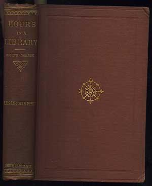 Hours in a Library (Second Series). London: Smith Elder 1876.