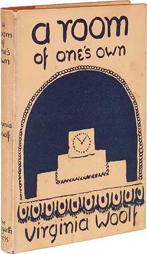 WOOLF, Virginia. A Room of One's Own. London: Hogarth Press 1929. First edition.