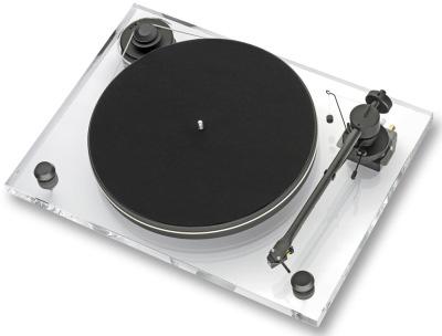 Special limited edi'on 2XPERIENCE BASIC+ ACRYL Pick it MC-1H SRP 699,00 NEW Limited edi'on with Pro-Ject Pick it MC-1H Belt drive turntable with single pivot tonearm 33/45 Rpm with manual speed