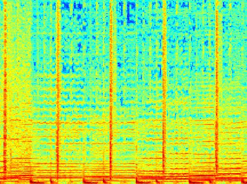 Trend estimation-vocal component enhancement (1) We employ HPSS (Harmonic/Percussive Sound Separation) [Tachibana2010] to enhance the singing 8000 7000 voice.
