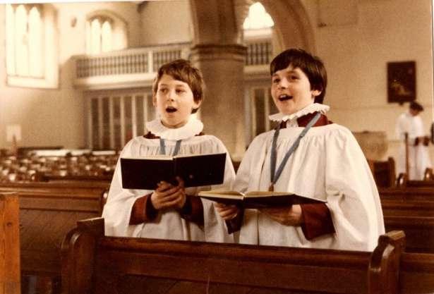 Two Choir Boys Singing 2018 Daily