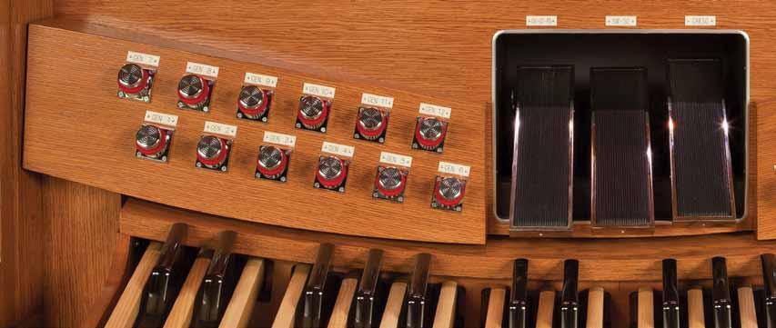 A New Dimension in Creativity The Infinity Series boldly redefines the digital classical organ.