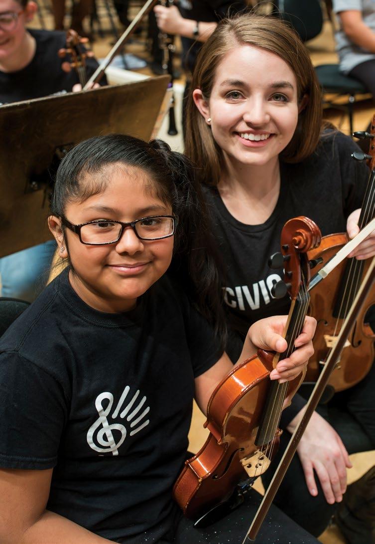 Chicago Youth in Music Festival Presented in collaboration with Greater Chicago s leading community music schools and youth orchestras, the Chicago Youth in Music Festival supports and inspires young