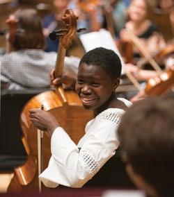 Civic members undertake an in-depth study of orchestral repertoire, perform as an orchestra and in chamber ensembles, and participate in the co-creation and implementation of their own musical