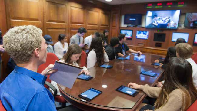 Inside The Situation Room at the Ronald Reagan Presidential Library & Museum Photo: Ronald Reagan Presidential Library & Museum The Situation Room A new experience at the Ronald Reagan Presidential
