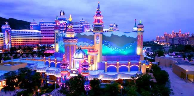 The 5D Castle Theater at night Photo: Chimelong Ocean Kingdom And the award goes to.