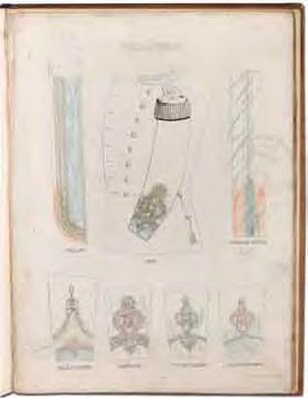 This copy also contains the designer s light pencil annotations, a tipped-in sheet of manuscript notes from 1892, and one additional black & white plate tipped-in at the rear with hand coloring and