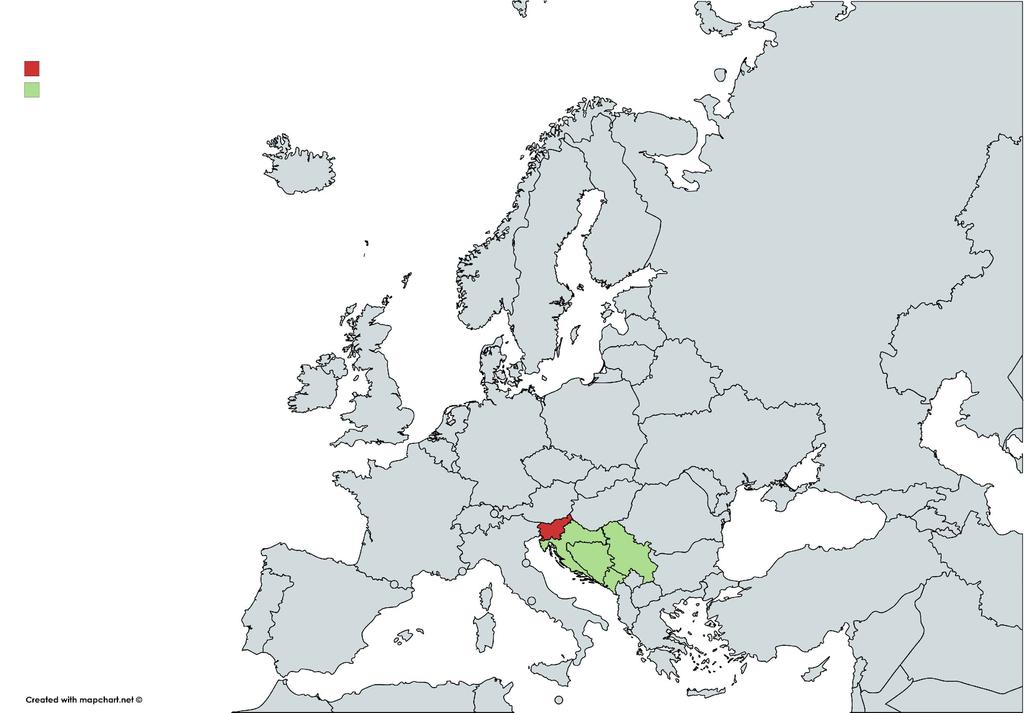 Slovenia & former Jugoslavian countries