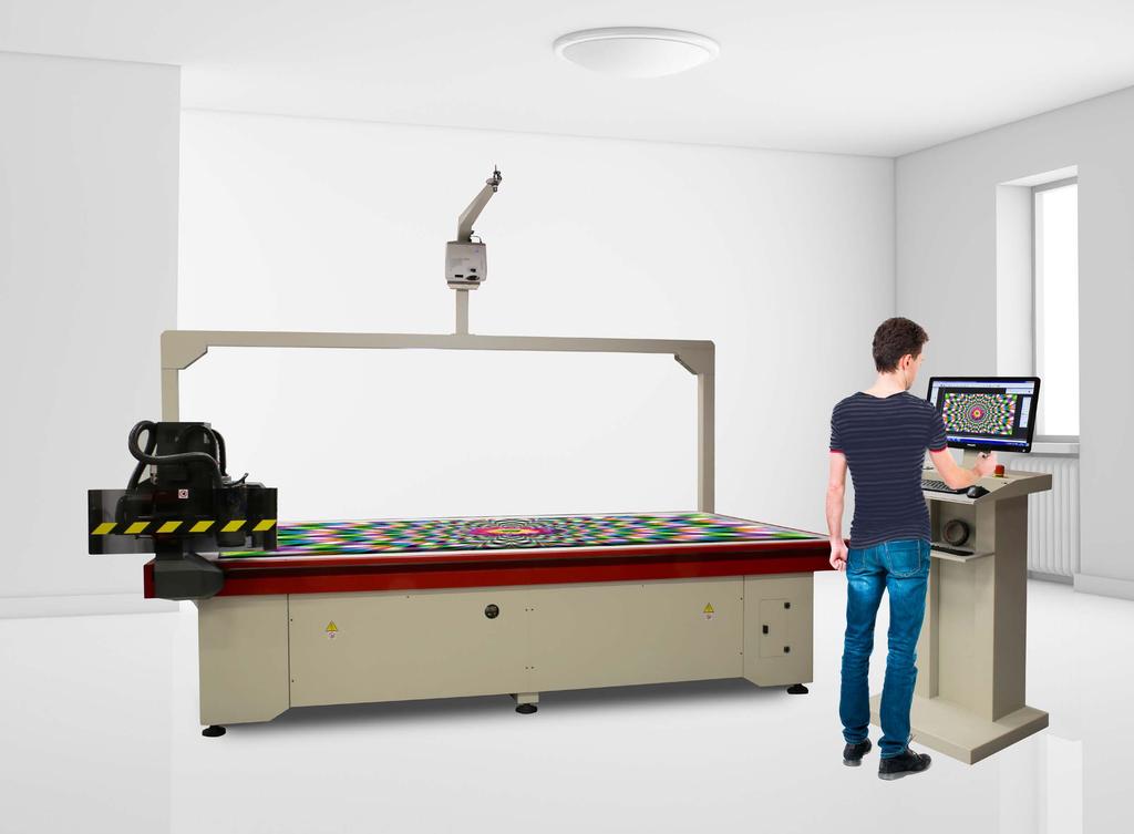 Jeti Tauro LED Acorta AUTOMATIC CUTTING PLOTTERS WITH AUTO-RECOGNITION Acorta automatic cutting tables enable sign and display companies to transform a wide variety of rigid and flexible media into
