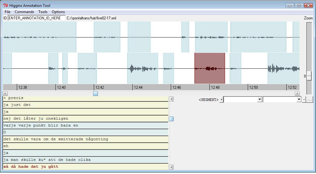 Audio processing Start-end detection (blind source localization,