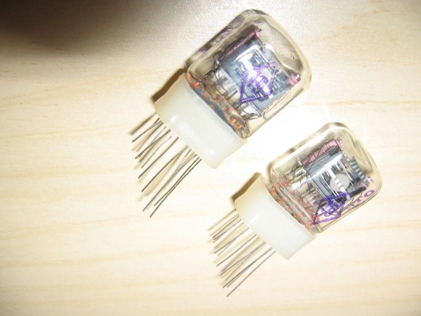 5.9 IN-17 Nixie tubes NX5, NX6 To facilitate easy insertion of the flying leads into the small holes, it helps enormously to trim the flying leads