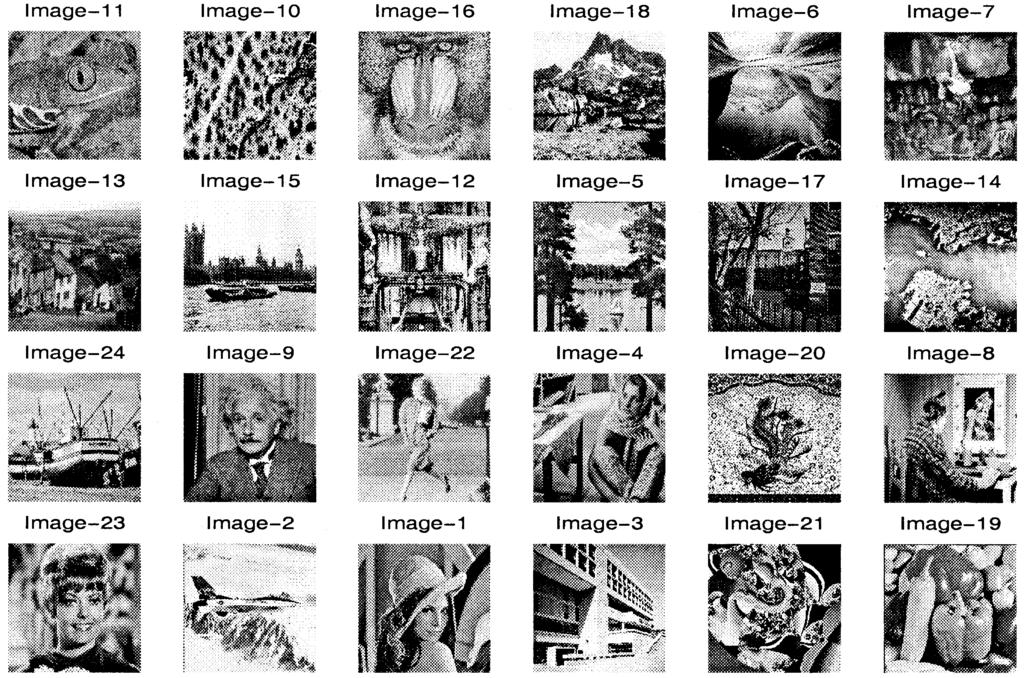 HE AND MITRA: A LINEAR SOURCE MODEL AND A UNIFIED RATE CONTROL ALGORITHM FOR DCT VIDEO CODING 977 Fig. 11. Samples images sorted by and listed in the raster scan order.