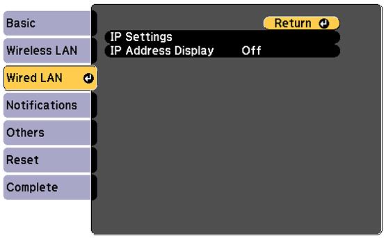 Remote Password lets you enter a password up to 8 alphanumeric characters long for accessing the Remote or Basic Control screen in Epson Web Control.