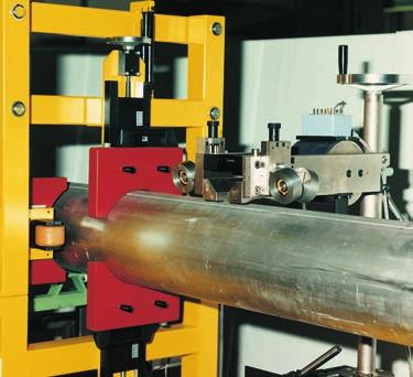 Eddy current testing: essential Full-body testing with mulit-segment coils and weld seam inspection Weld seam testing with longitudinal magnetizing unit and segment coil Users of tube, bar and wire
