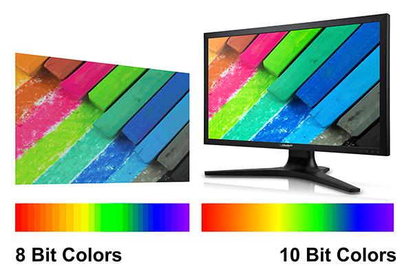07 billion colours, this monitor delivers professional-grade colour accuracy and stunning images.