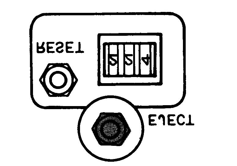 At the end of a cassette, the tape stops and a tone is heard in the headset. Press latch and set mode selector to OFF. 7.