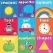 rhyming text and bright illustrations are stimulating for toddlers