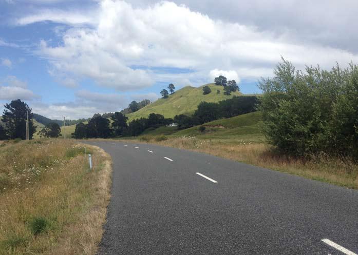 Back Even at with Matamata, a few clouds, I got I m my panniers still getting out