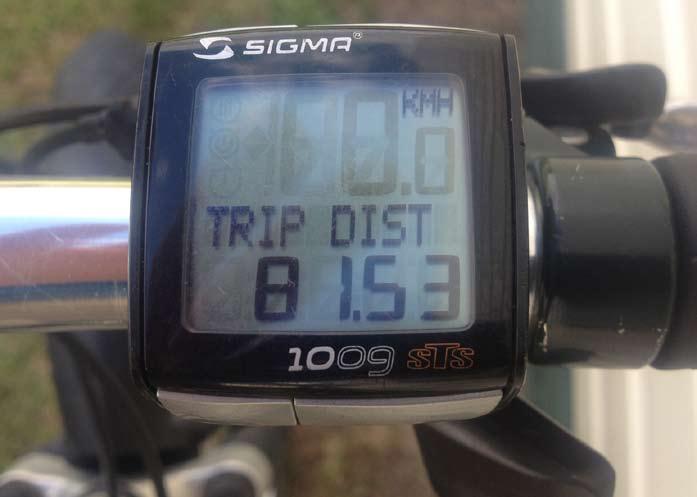 Today I cycled 81km (50 miles) to Taupo, found the Kiwi Holiday Park, pitched my tent,
