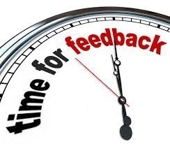 Give specific feedback regarding