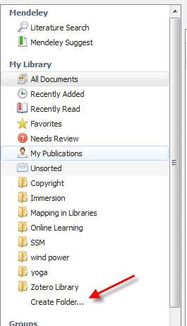 Cite References in Your Paper and Create a Bibliography 1. Open Mendeley and then Microsoft Word. 2. On Windows, the Mendeley toolbar is under References in the Mendeley Cite-O-Matic section.