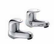 HAZE 75 BATHROOM TAPS & MIXERS 108 47 31 designer Modern 27 MAX 44 4G4001 Basin taps (pair) 78 55.80 Ex VAT 66.96 Inc VAT 4G4004 Mini monobloc basin mixer 96 60.