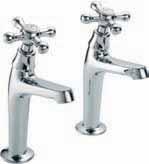 350903 High neck sink taps (pair) 27.