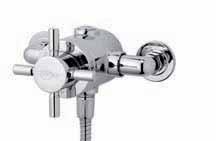 Concealed thermostatic single sequential shower XIA 4K8021 Concealed thermostatic dual
