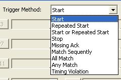 Diagram9 Method1: select Start frame of the data as the trigger condition.
