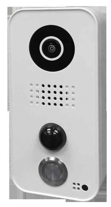 DB-D101 Video & Audio IP Intercom Dimensions: L157mm x W75mm x D35mm The DB-D101 combines ease of use & convenience with both audio & video push notifications directly to your smartphone.