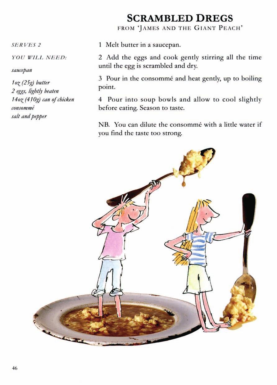 Revolting Recipe Here is Roald Dahl again, giving