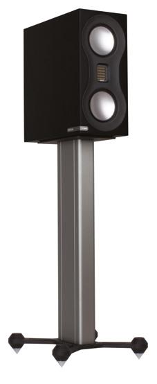 With a choice of black or white finish, STAND complements any speaker in any room. Model External Dimensions (H x W x D) External Dimensions (H x W x D) (including spikes) STAND 605.5 mm x 296.