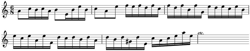 Before the prelude was in common time, with this fugue being in compound meter.